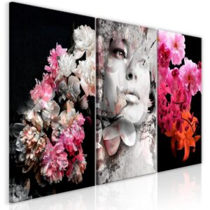 Schilderij - Mature Infatuation (3 Parts)