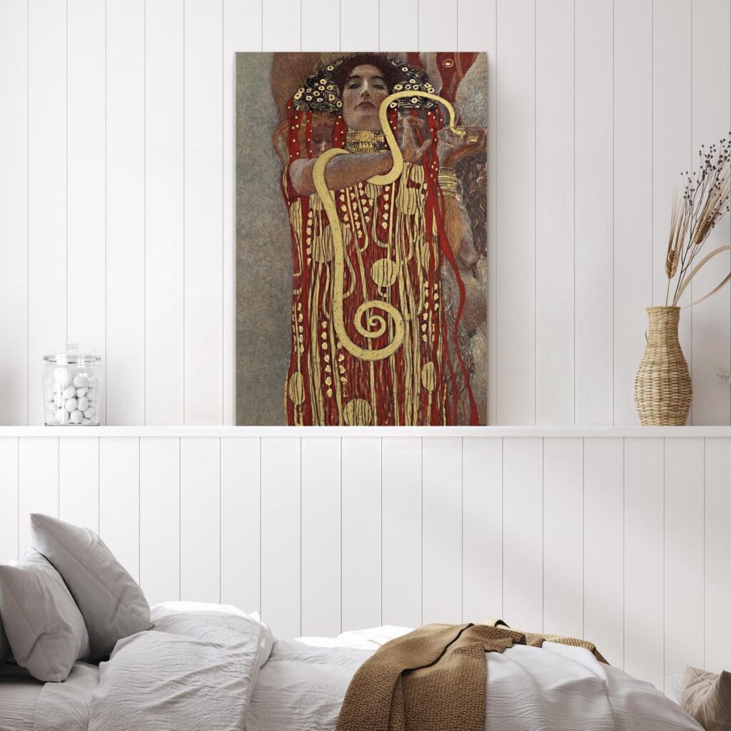 Schilderij - Medicine (Hygiea)