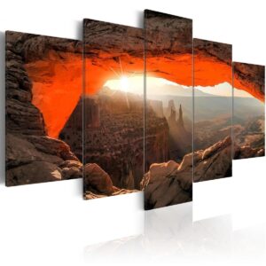 Schilderij - Mesa Arch, Canyonlands National Park, USA