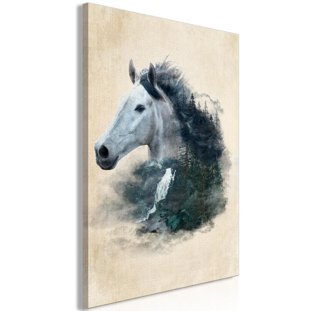 Schilderij - Messenger of Freedom (1 Part) Vertical - Afbeelding 2