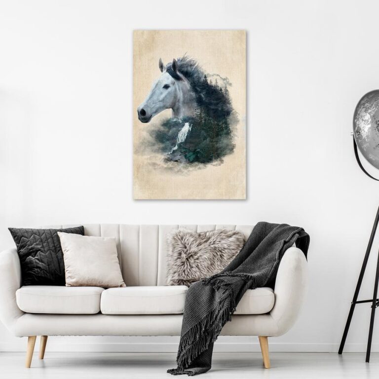 Schilderij - Messenger of Freedom (1 Part) Vertical