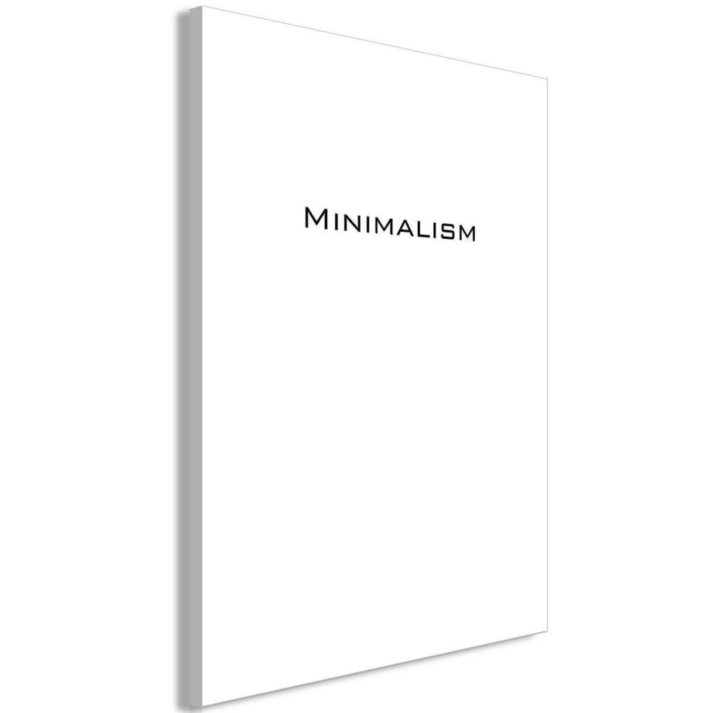 Schilderij - Minimalism (1 Part) Vertical - Afbeelding 2