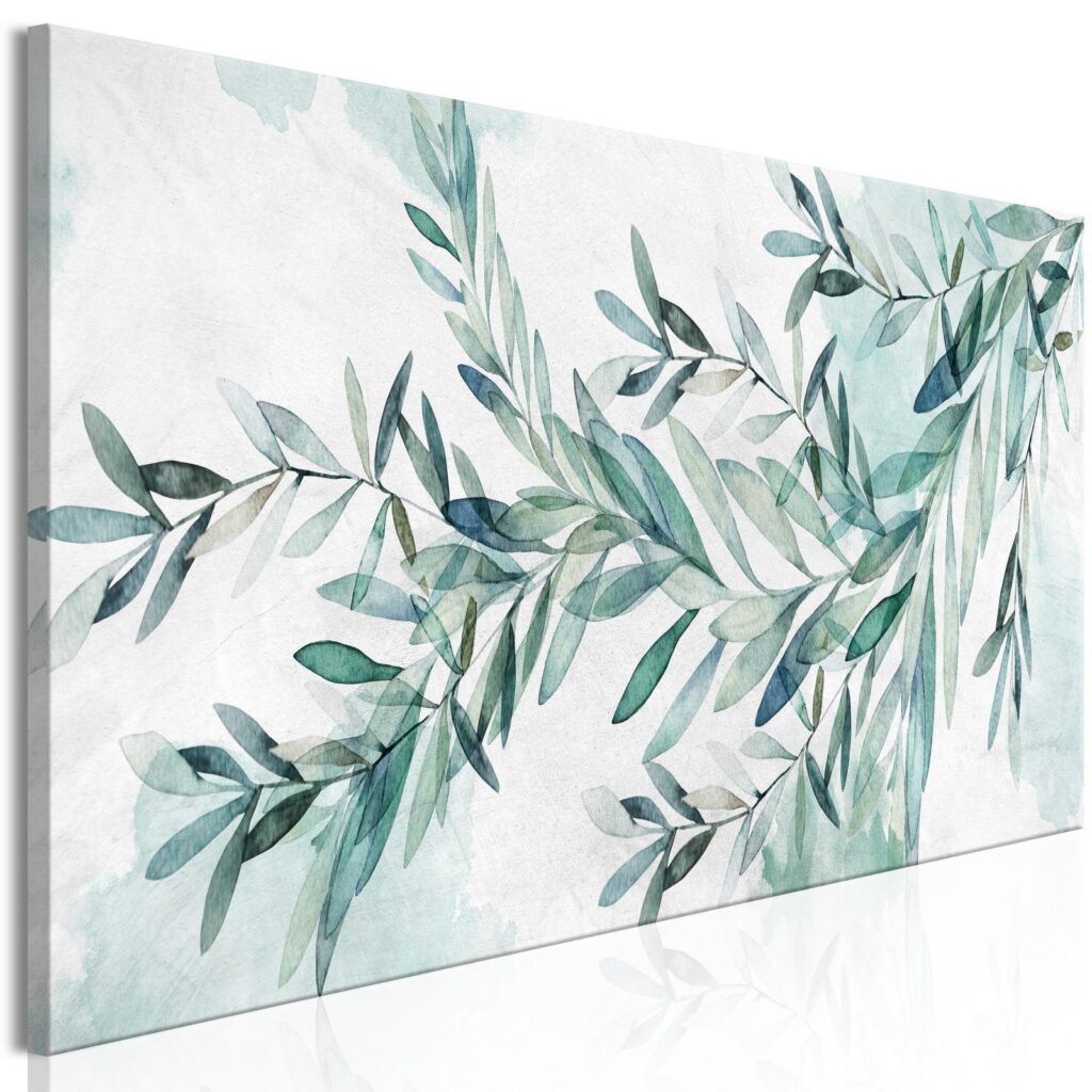 Schilderij - Mint Calm