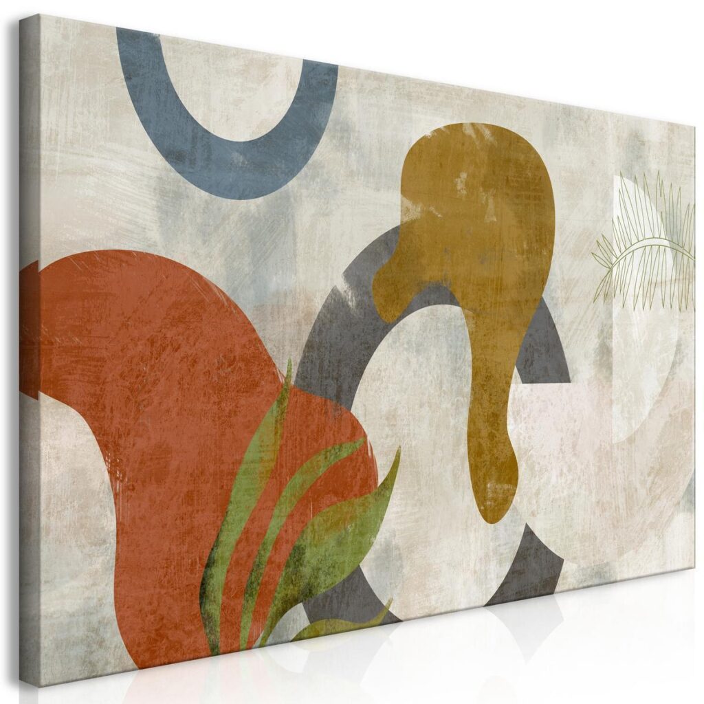 Schilderij - Mirage of Shapes (1 Part) - Afbeelding 2