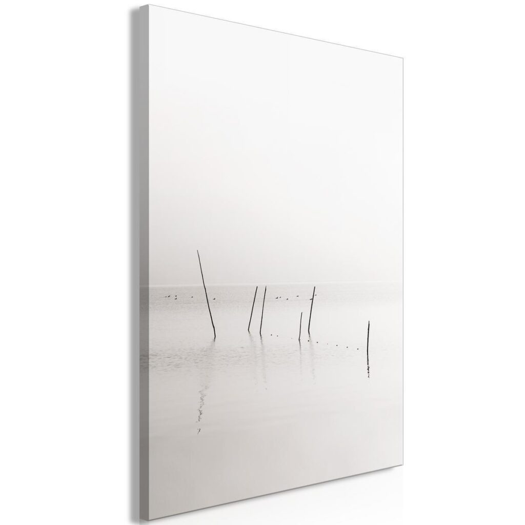 Schilderij - Misty Trail (1 Part) Vertical - Afbeelding 2
