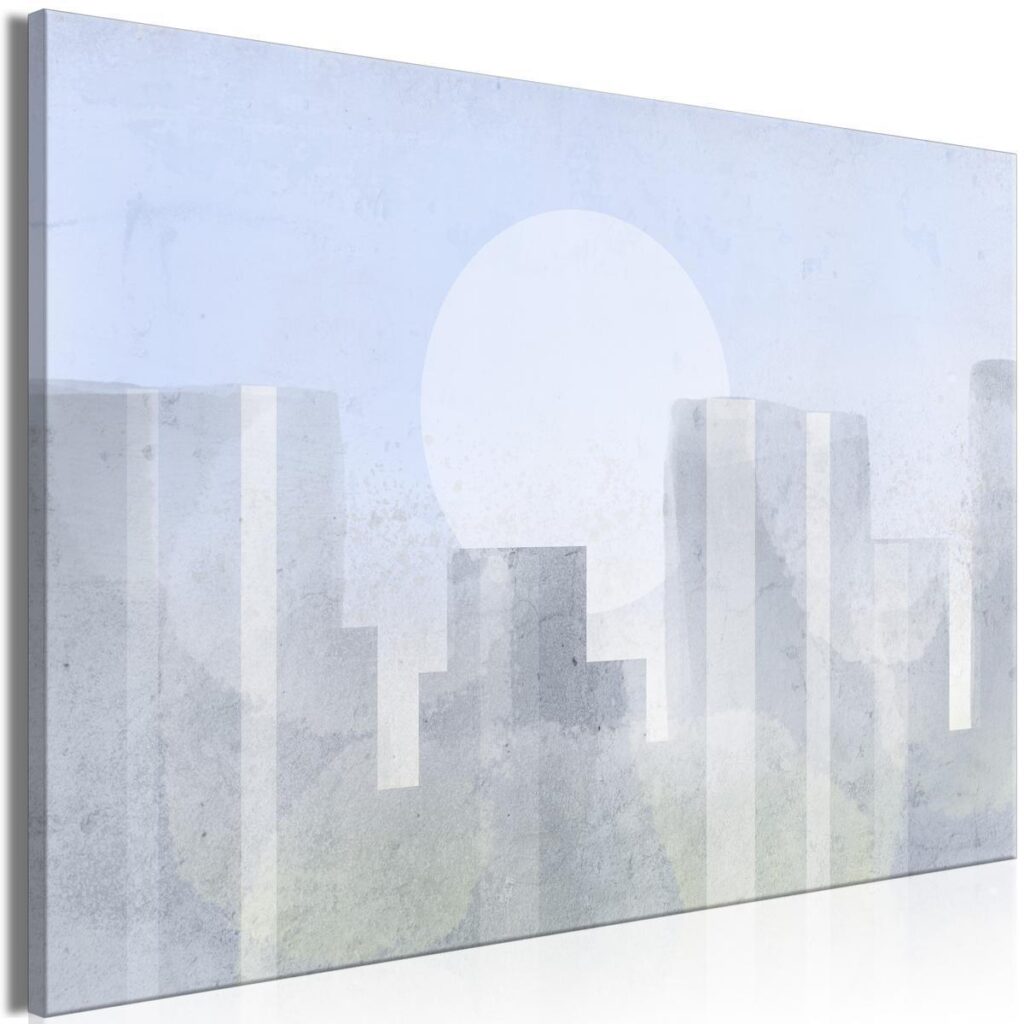 Schilderij - Modern City (1 Part) Wide - First Variant - Afbeelding 2