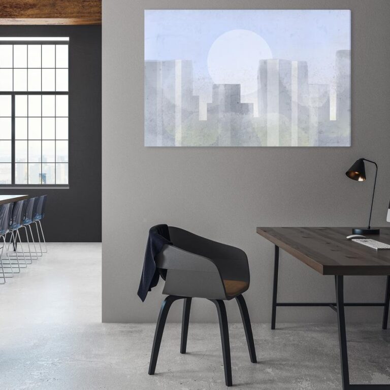 Schilderij - Modern City (1 Part) Wide - First Variant