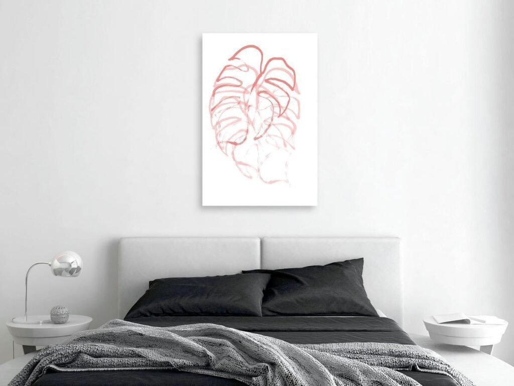 Schilderij - Monster in Motion (1 Part) Vertical - Afbeelding 2