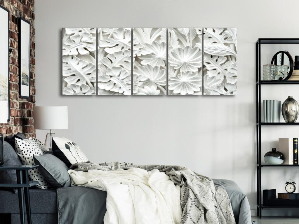 Schilderij - Monument of Nature (5 Parts) Narrow - Afbeelding 2