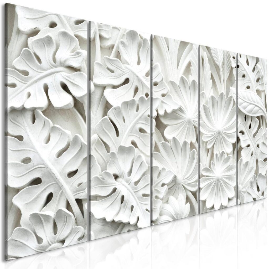 Schilderij - Monument of Nature (5 Parts) Narrow