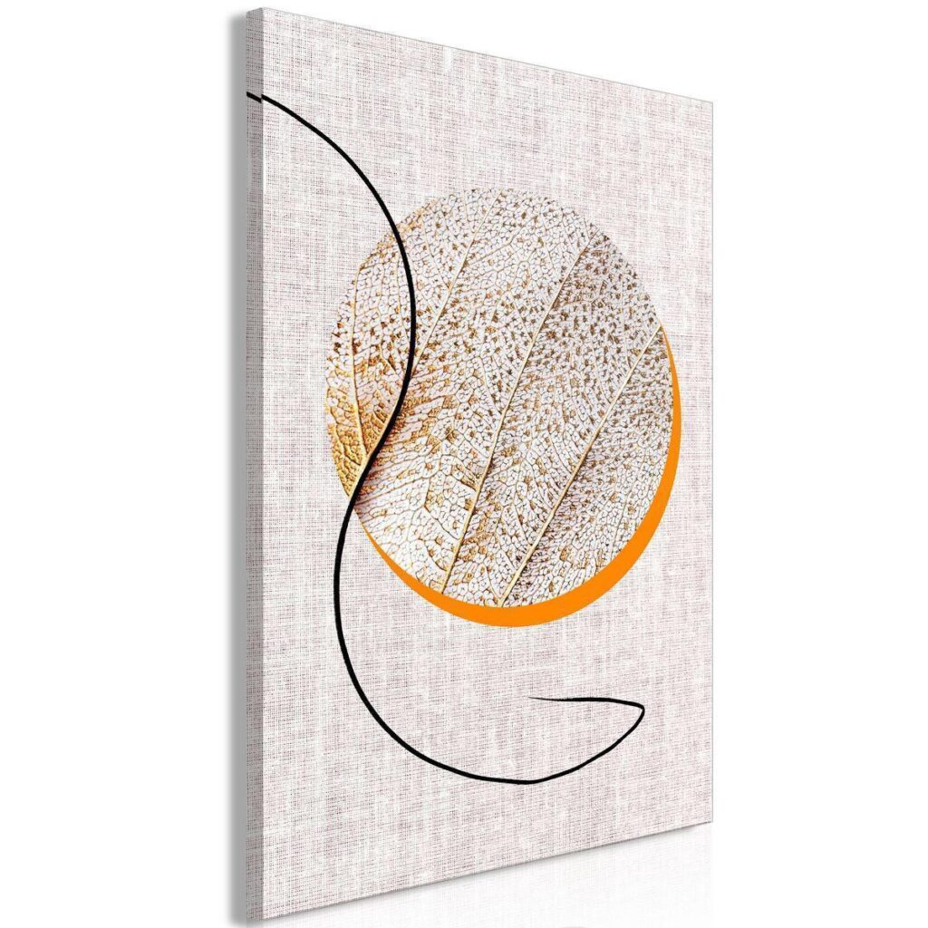 Schilderij - Moon Etude (1 Part) Vertical - Afbeelding 2
