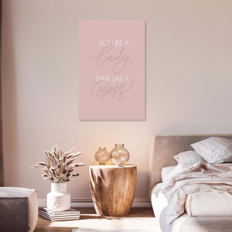 Schilderij - Morning Message (1 Part) Vertical