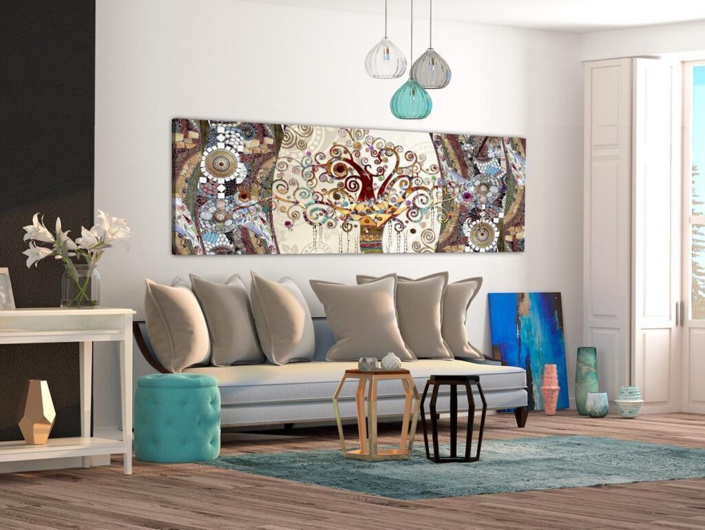 Schilderij - Mosaic Abstract - Afbeelding 2