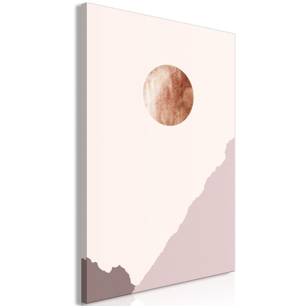 Schilderij - Mountain Planet (1 Part) Vertical - Afbeelding 2