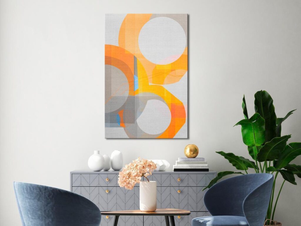 Schilderij - Multicolour (1 Part) Vertical