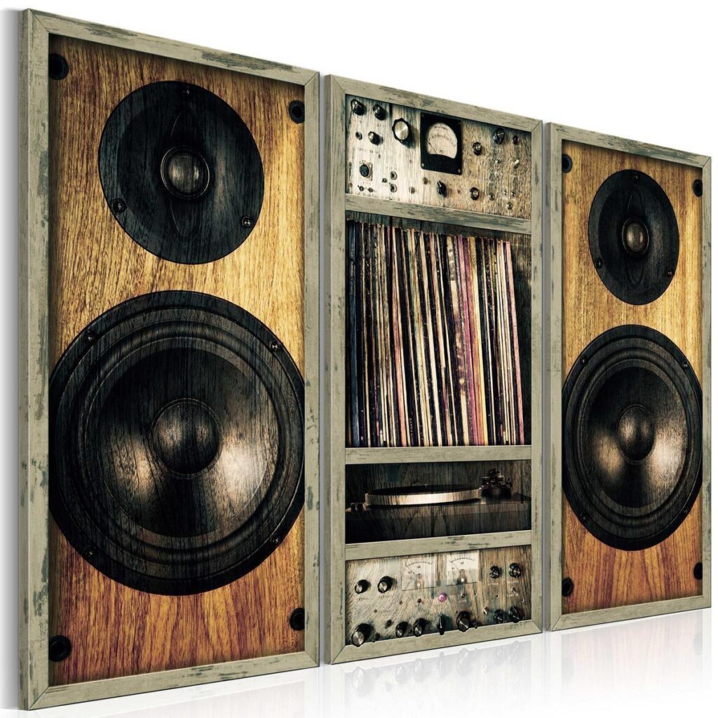 Schilderij - Music of the Past - Afbeelding 2