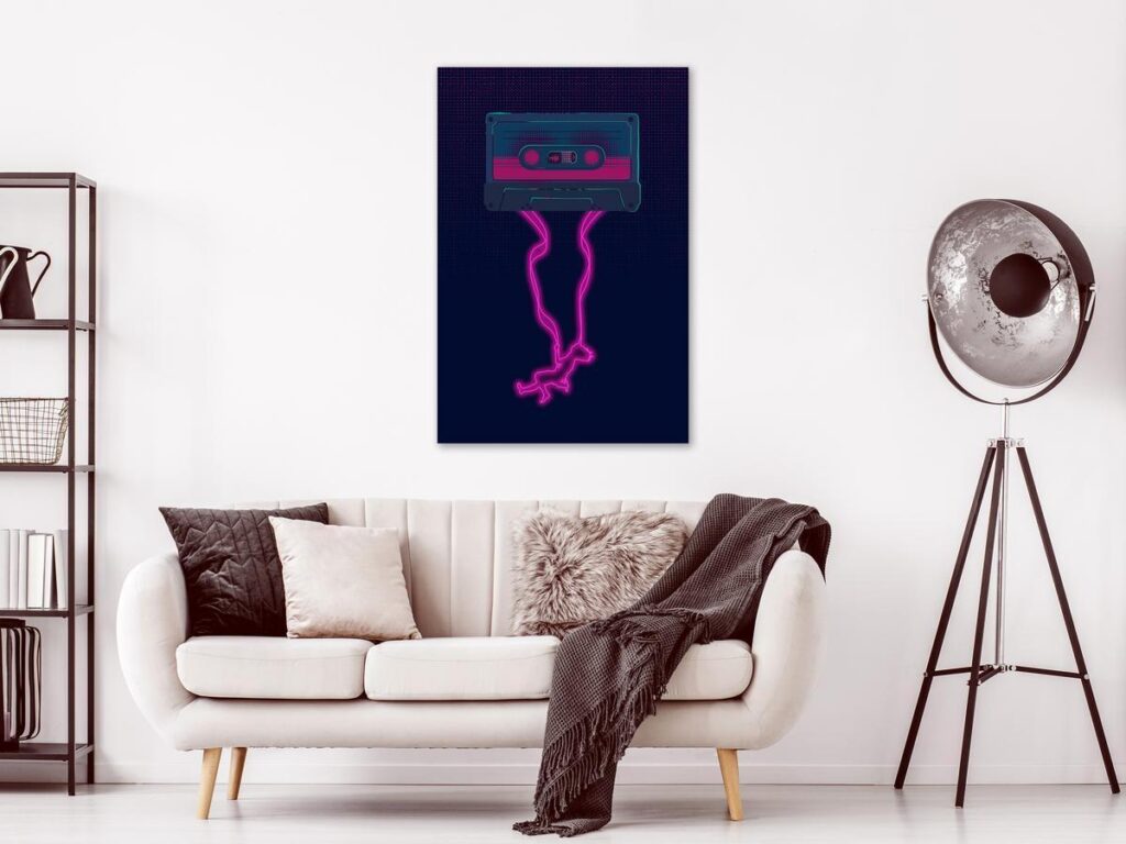 Schilderij - Musical Rapture (1 Part) Vertical