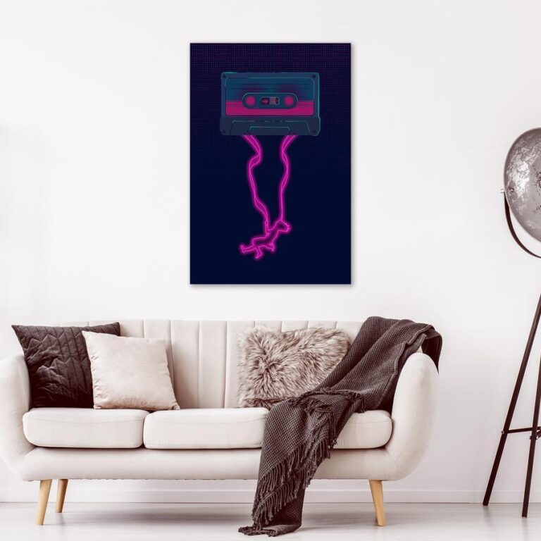 Schilderij - Musical Rapture (1 Part) Vertical