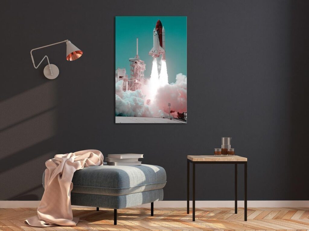 Schilderij - New Era (1 Part) Vertical