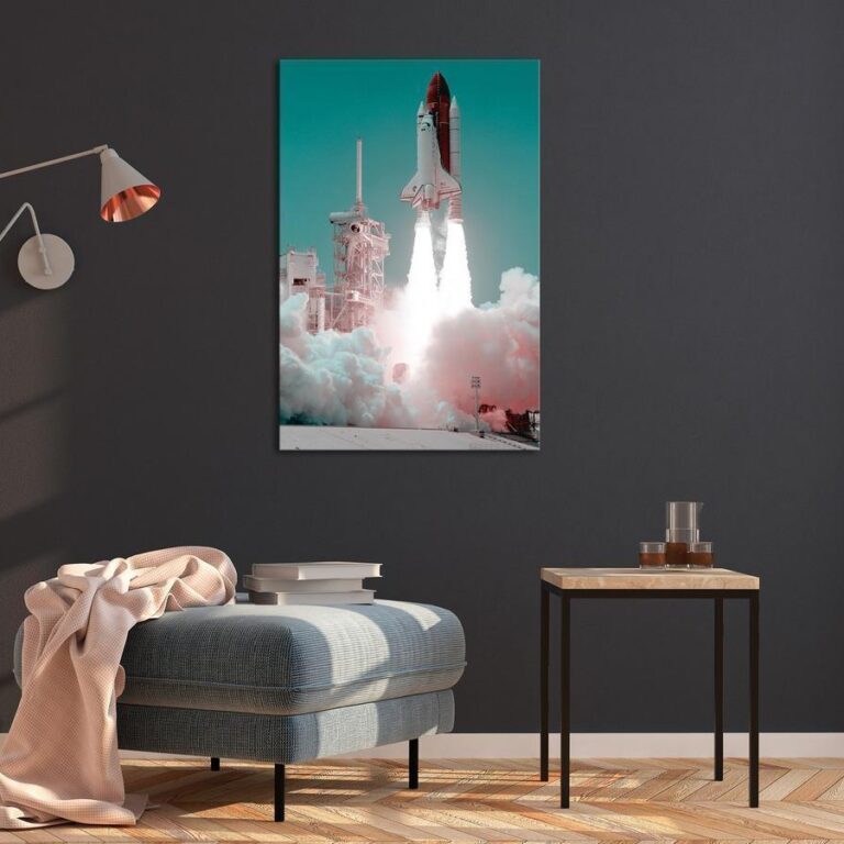 Schilderij - New Era (1 Part) Vertical