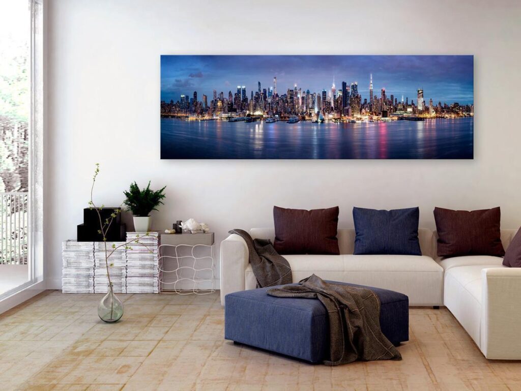 Schilderij - New York Nights - Afbeelding 2