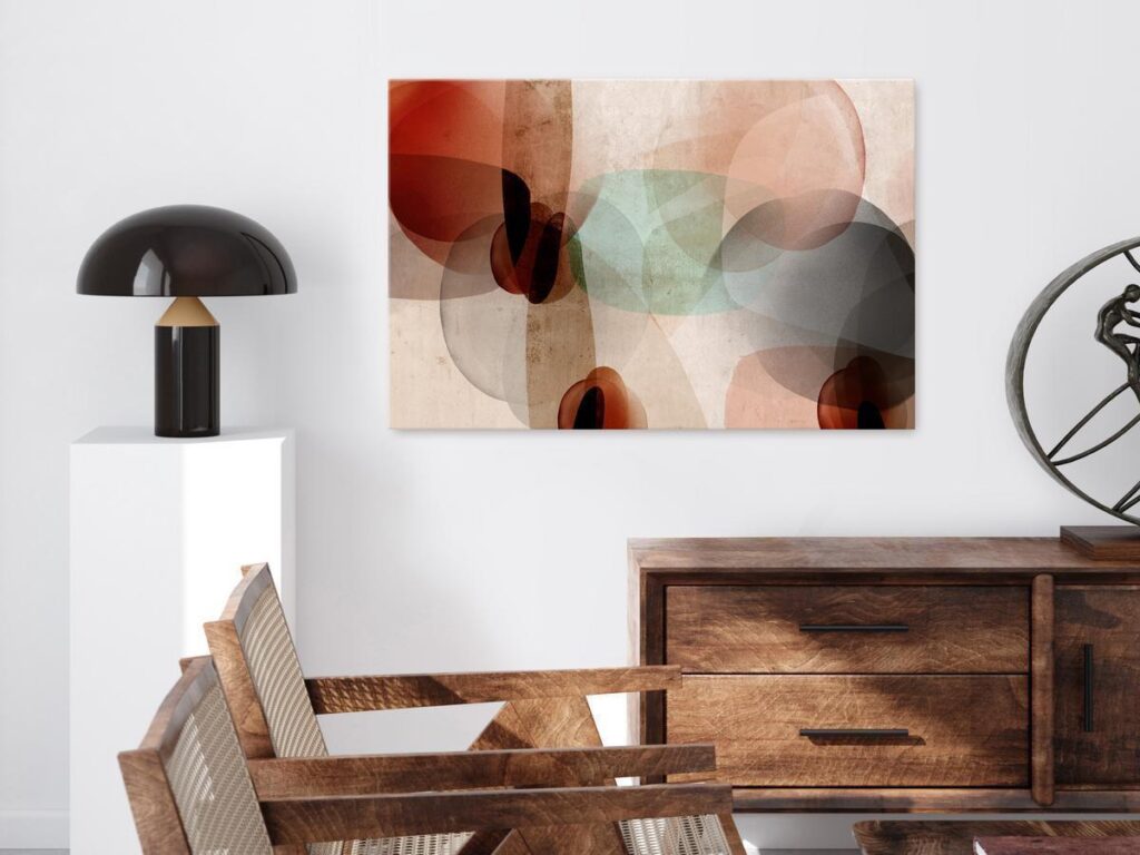 Schilderij - Noble Diffusion (1 Part) Wide