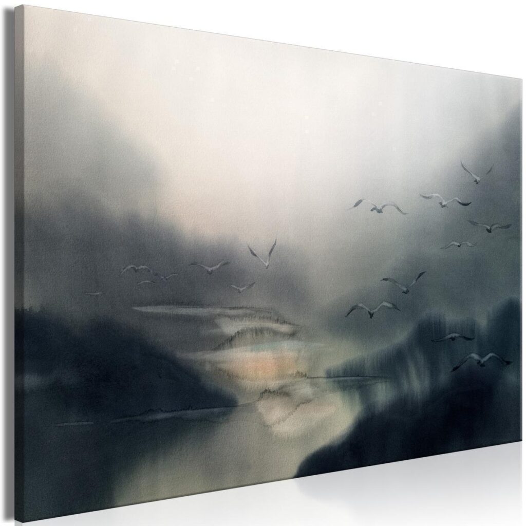 Schilderij - Nostalgic Space (1 Part) Wide - Afbeelding 2