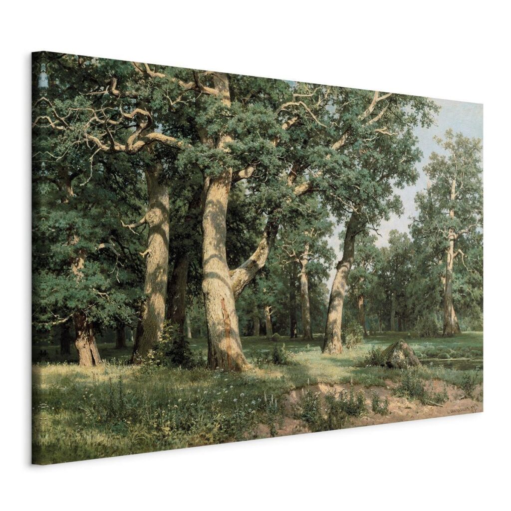 Schilderij - Oak Forest