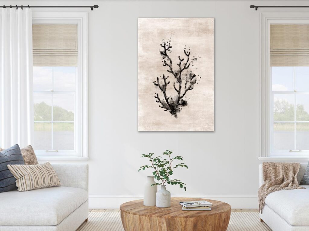 Schilderij - Ocean Beauty (1 Part) Vertical - Afbeelding 2