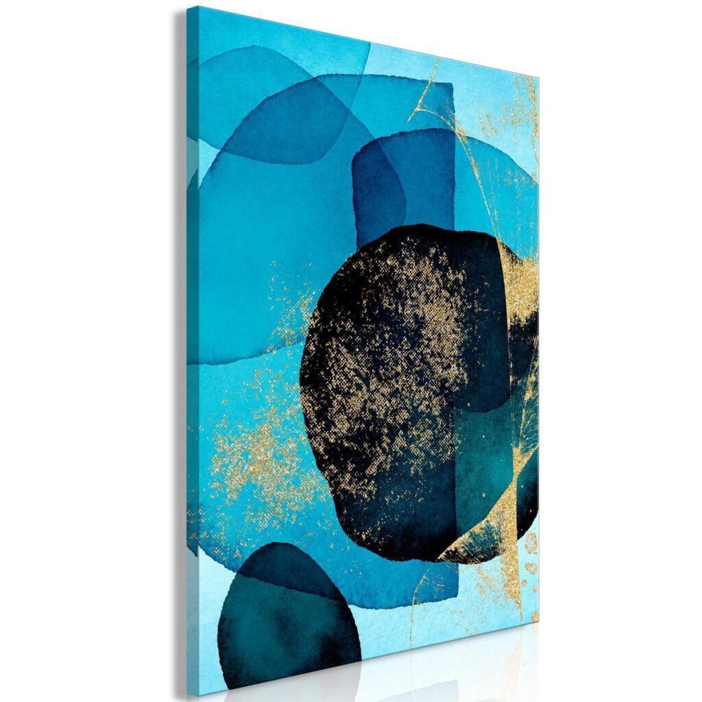 Schilderij - Ocean Kaleidoscope (1 Part) Vertical - Afbeelding 2