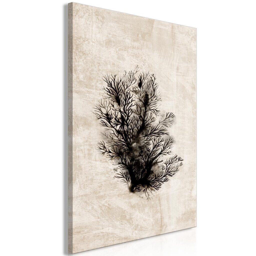 Schilderij - Oceanic Flora (1 Part) Vertical