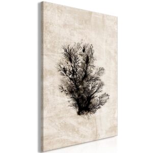 Schilderij - Oceanic Flora (1 Part) Vertical
