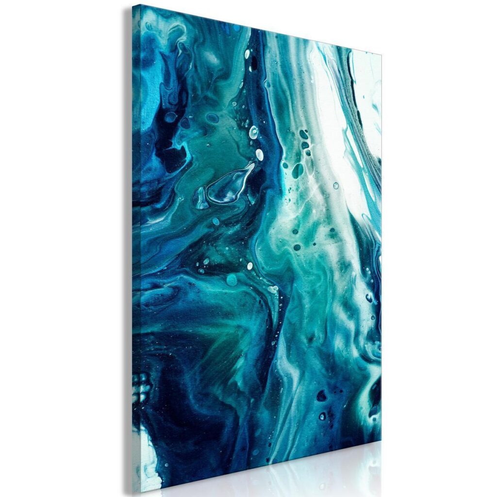 Schilderij - Ocean's Menace (1 Part) Vertical - Afbeelding 2