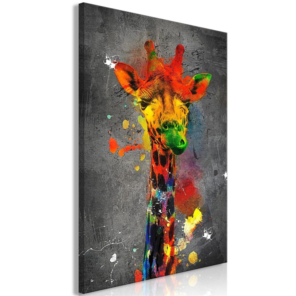 Schilderij - On the Height (1 Part) Vertical - Afbeelding 2