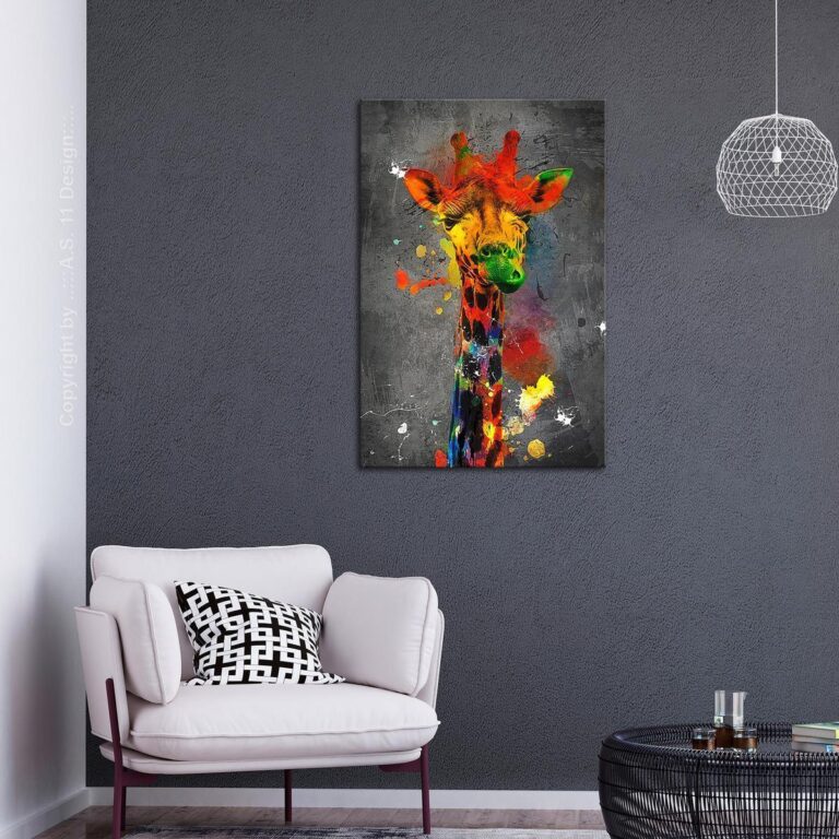 Schilderij - On the Height (1 Part) Vertical