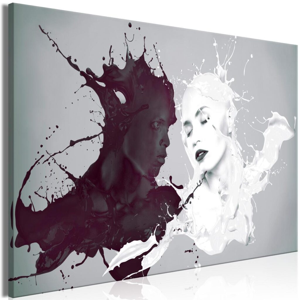 Schilderij - Opposite (1 Part) Wide