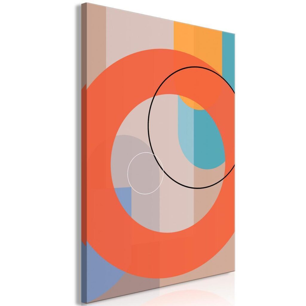 Schilderij - Orange Chocolate (1 Part) Vertical - Afbeelding 2