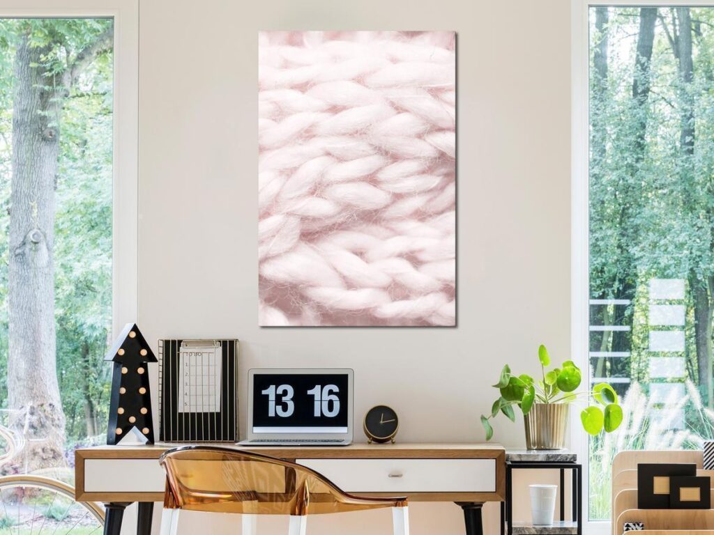 Schilderij - Pastel Warmth (1 Part) Vertical