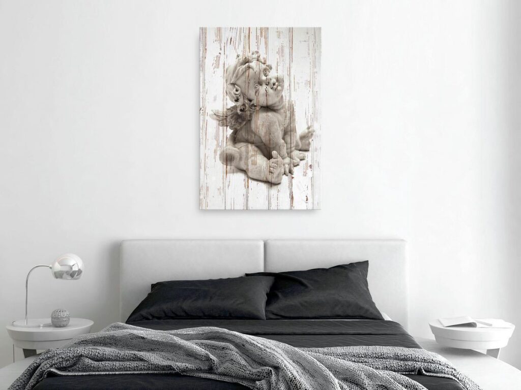 Schilderij - Pensive Cupid (1 Part) Vertical