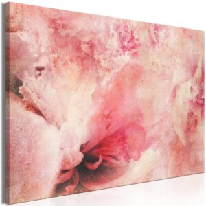 Schilderij - Pink Etude (1 Part) Wide