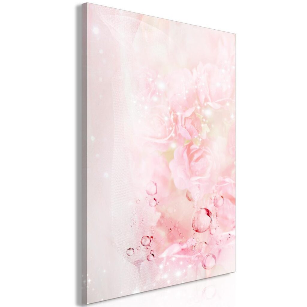 Schilderij - Pink Nature (1 Part) Vertical - Afbeelding 2