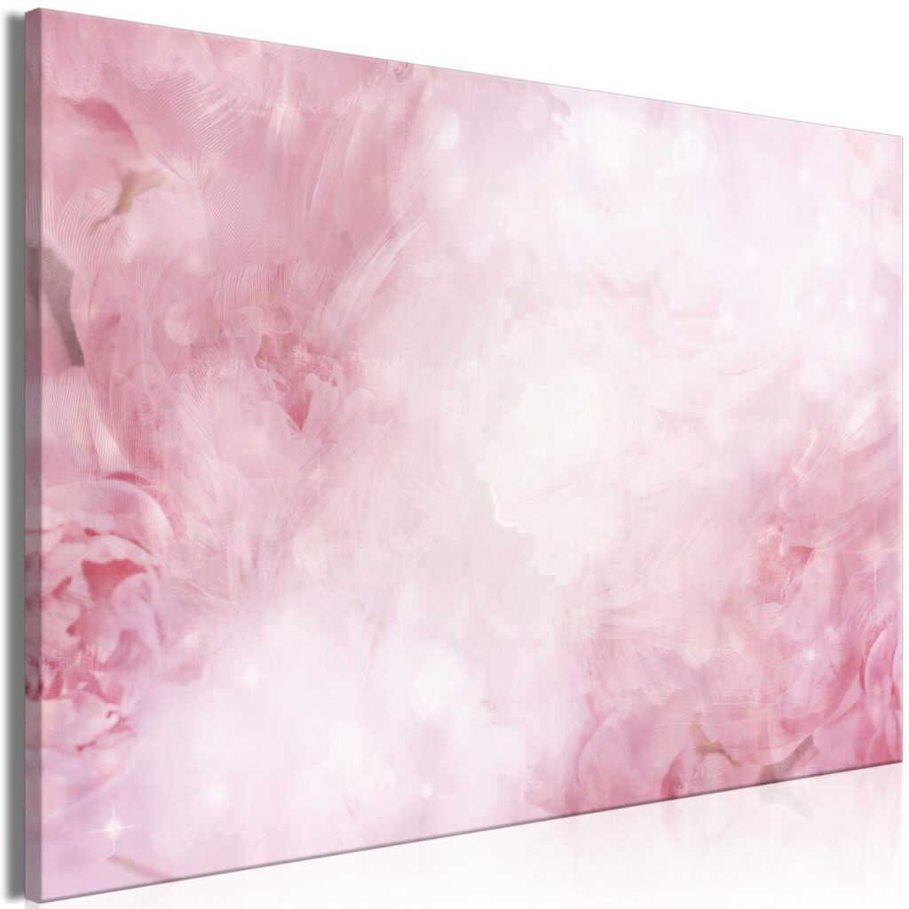 Schilderij - Pink Power (1 Part) Wide