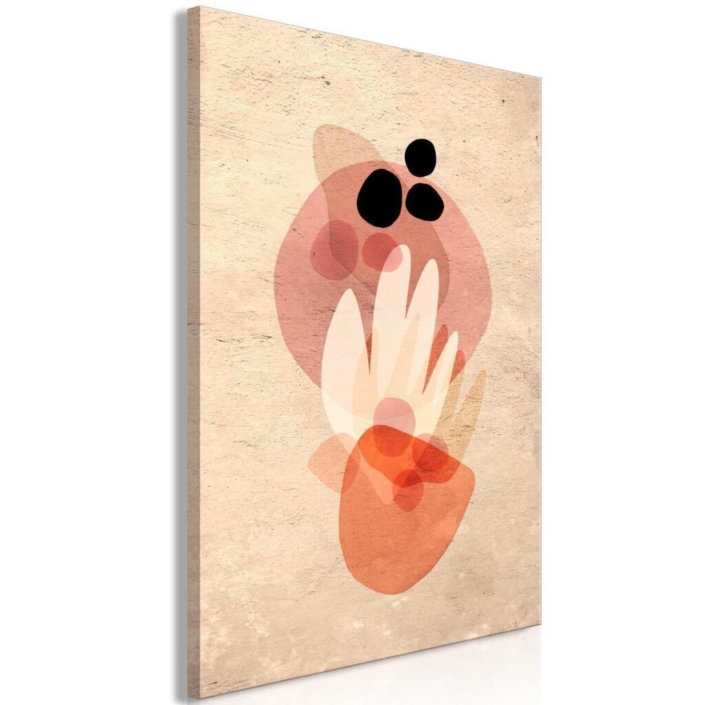 Schilderij - Plant Totem (1 Part) Vertical - Afbeelding 2