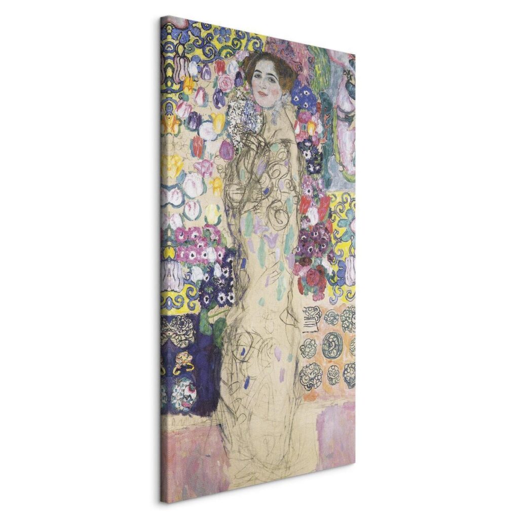 Schilderij - Portrait of Maria Munk - Afbeelding 2