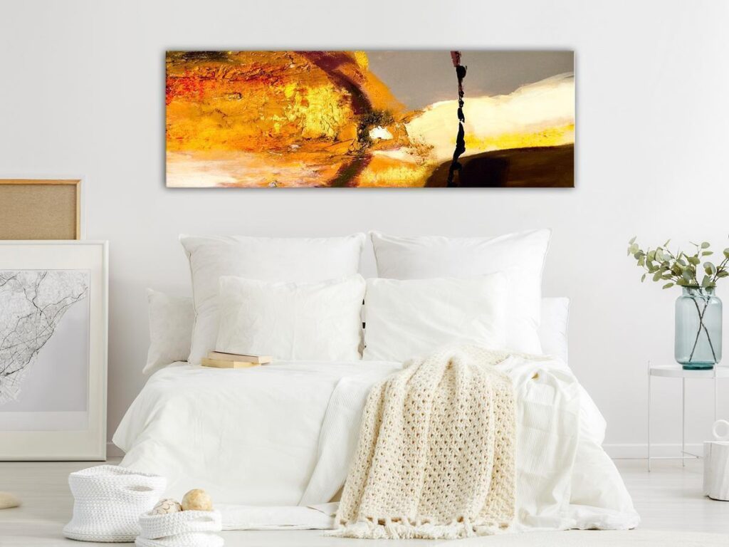 Schilderij - Power of Fire (1 Part) Narrow - Afbeelding 2