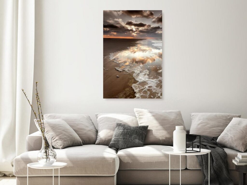 Schilderij - Present Distraction (1 Part) Vertical