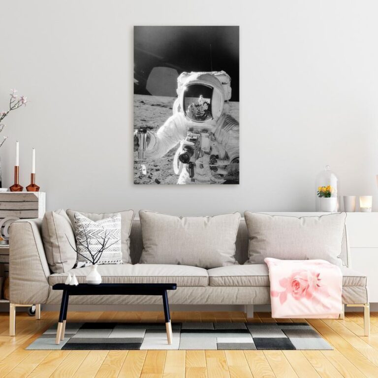 Schilderij - Profession of Astronaut (1 Part) Vertical