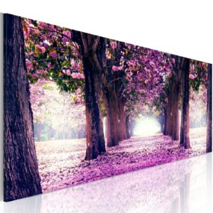 Schilderij - Purple Spring
