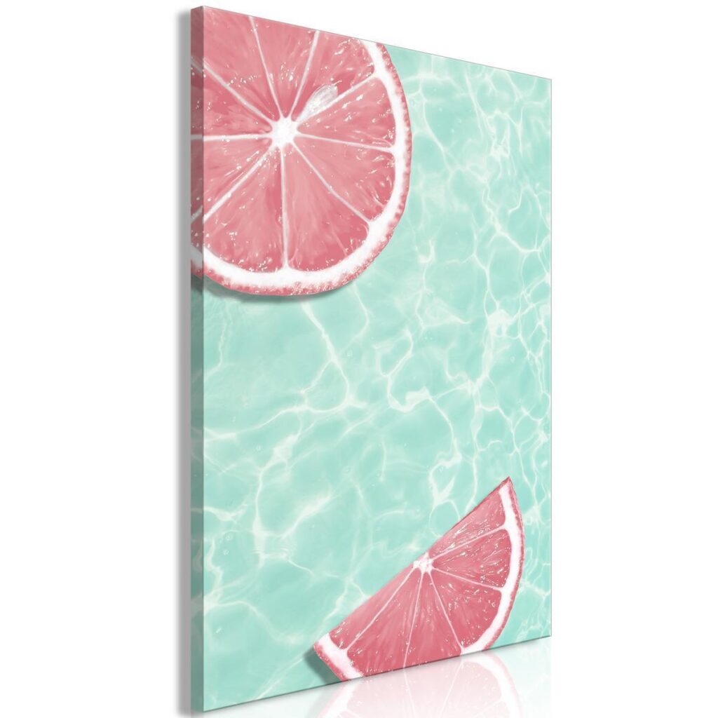 Schilderij - Refreshing Deep (1 Part) Vertical - Afbeelding 2