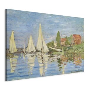 Schilderij - Regatta in Argenteuil